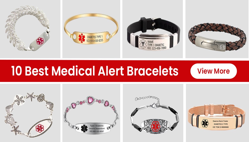 10 Medical Alert Bracelets For Senior Citizens And Kids